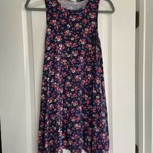 Socialite Dress Flowy Flower Print Size S